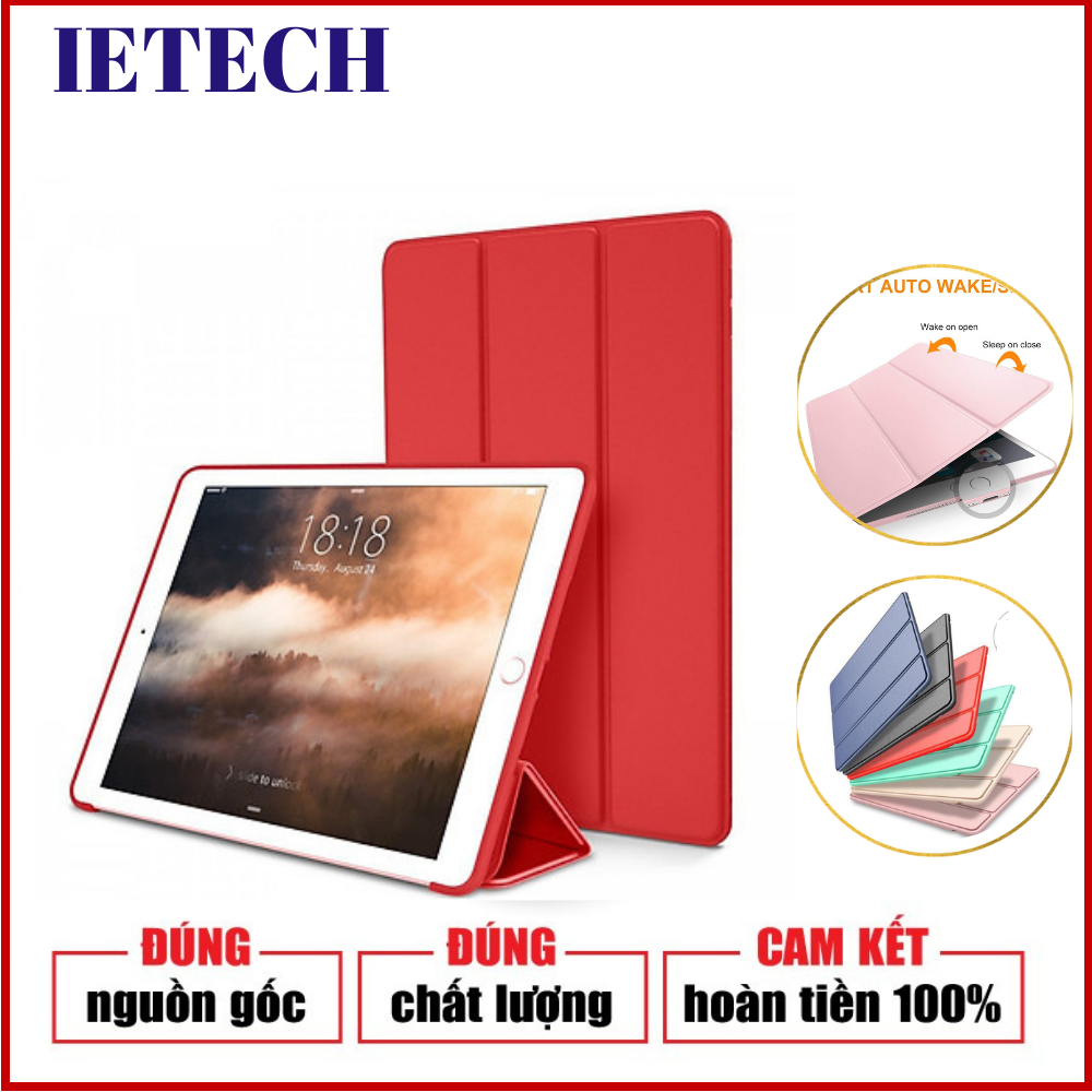 Bao da silicone dẻo cao cấp ietech cho ipad mini 4 - tương thích ipad có mã model a1538, a1550 - hàng chính hãng