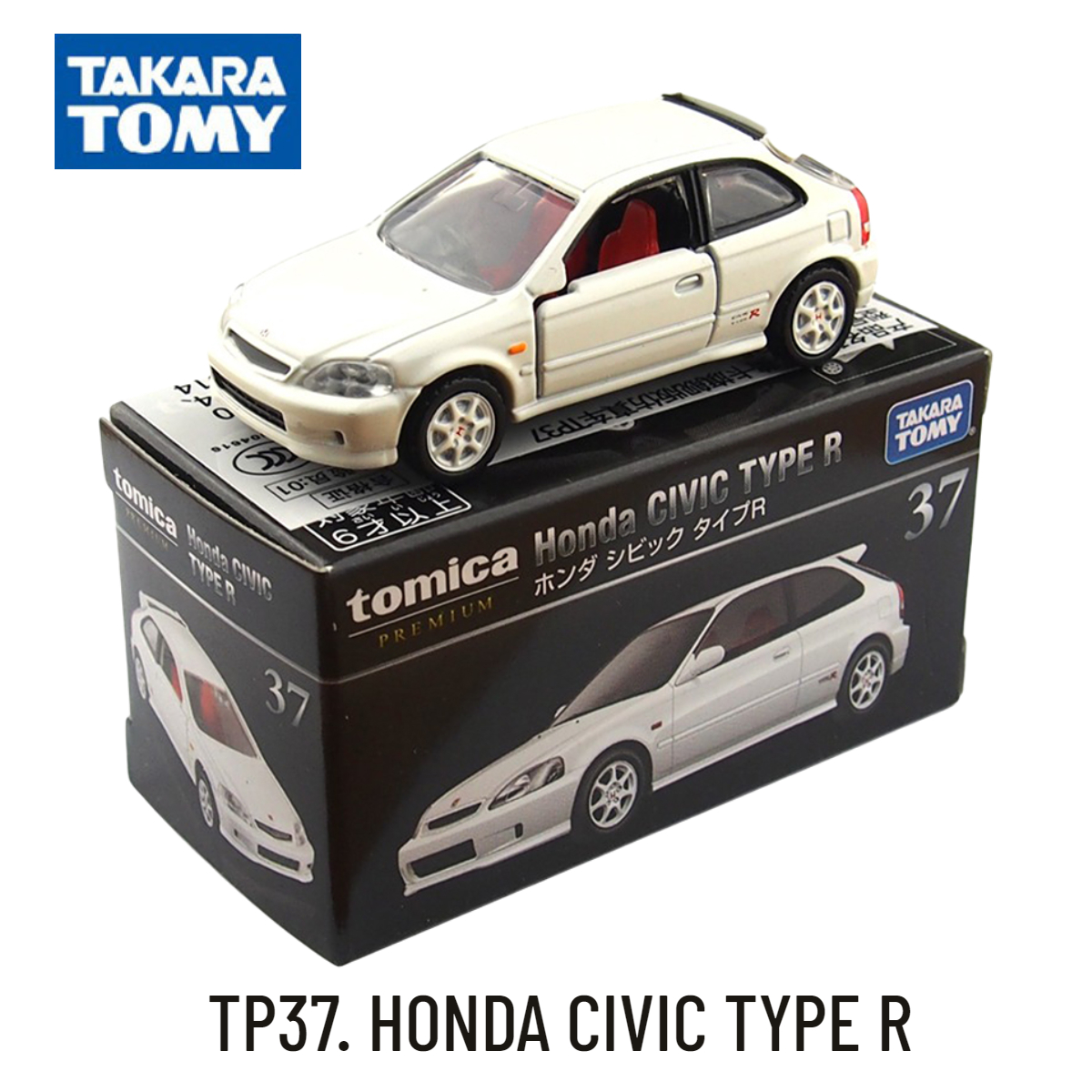 Takara Tomica Cao Cấp Tp37, Honda Civic Loại R Quy Mô Xe Mô Hình Bản Sao