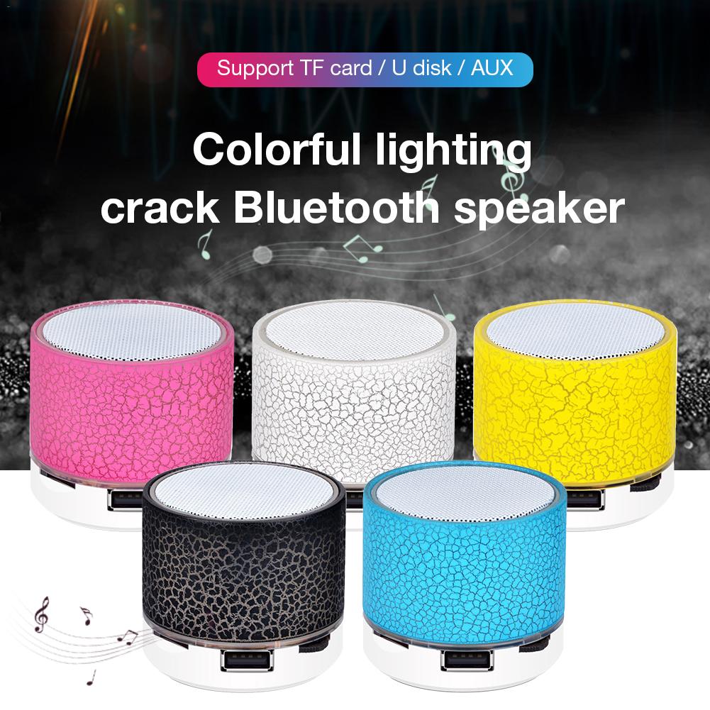 Loa bluetooth không dây di động mini loa led máy nghe nhạc usb tf đài phát thanh fm mp3 âm thanh âm nhạc cột cho pc điện thoại di động