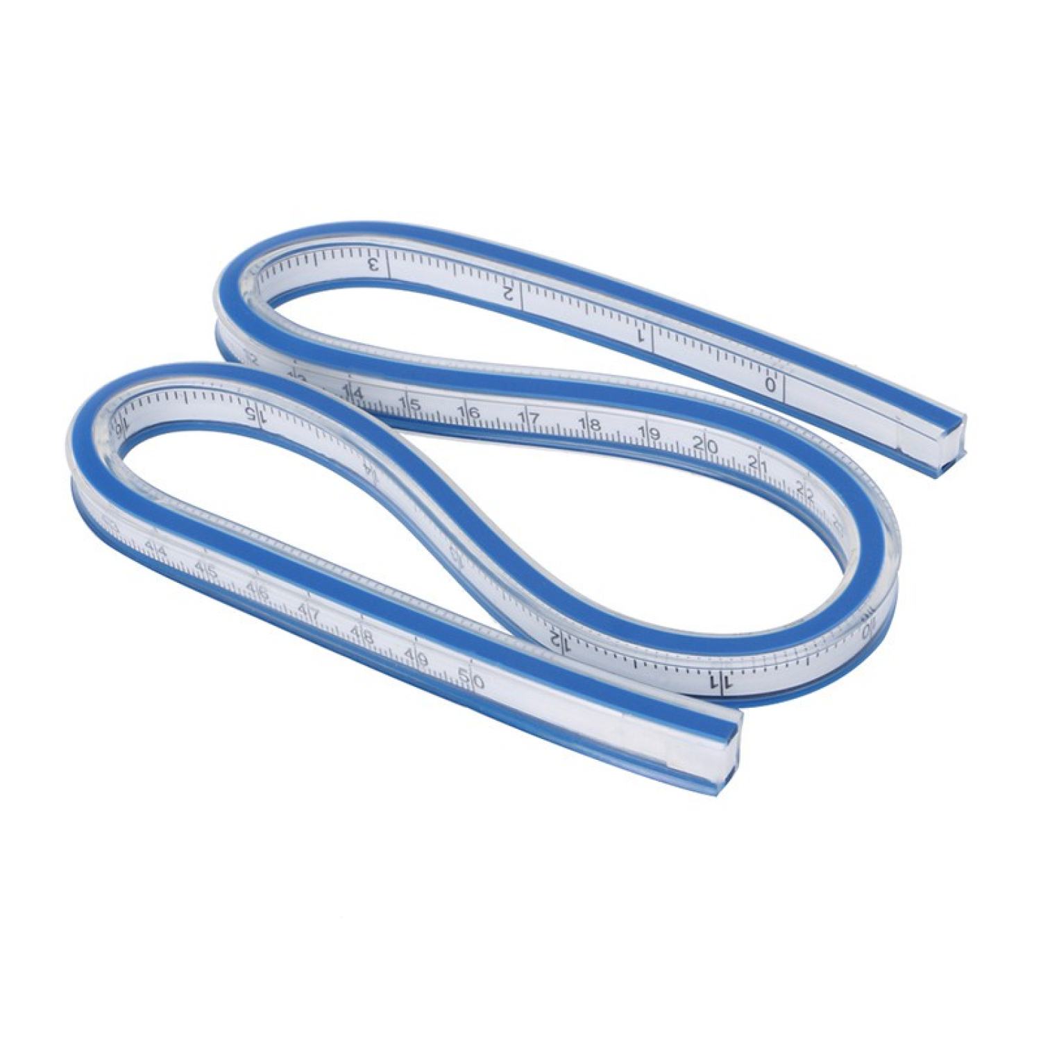 Thước chỉ huy - Thước dẻo vẽ đường cong dài 50cm