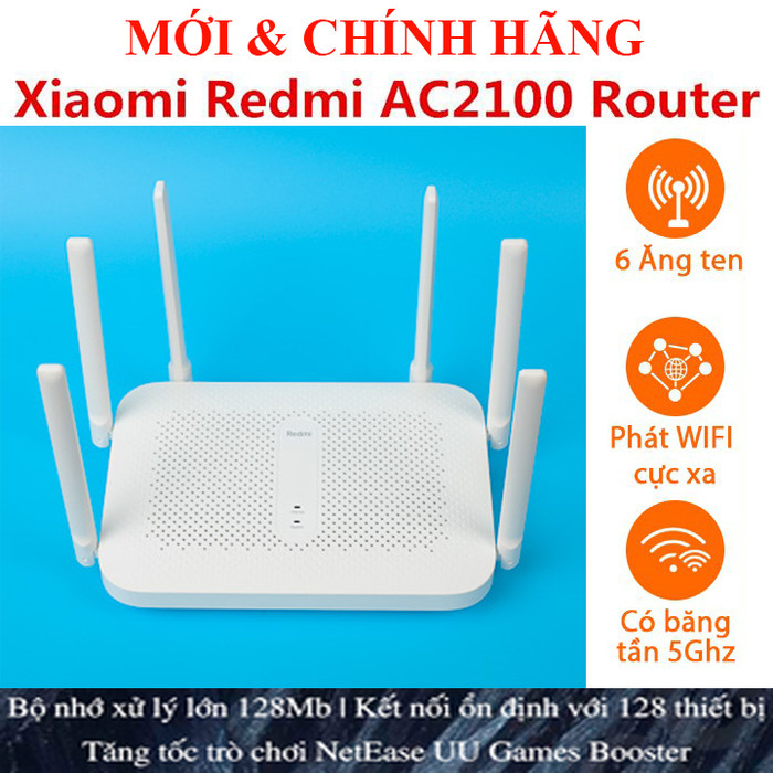 Bộ Phát Wifi Xiaomi Redmi AC 2100Mbps, 4A AC 1200Mbps - 4C 300Mbps AX3000 CR8806 CR8808