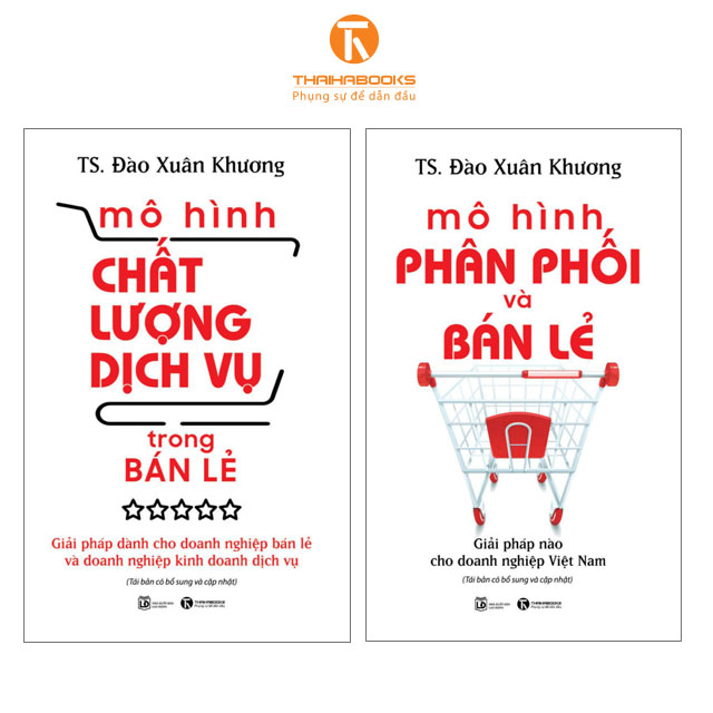 Sách - Combo Mô hình chất lương dịch vụ và phân phối trong bán lẻ