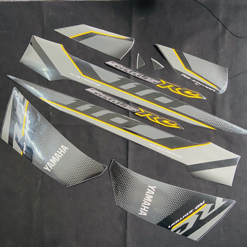 [HCM][SALE SỐC] BỘ TEM RỜI TEM DÁN FULL XE SIRIUS RC 20182019 HÀNG 3 LỚP CAO CẤP - MÀU VÀNG