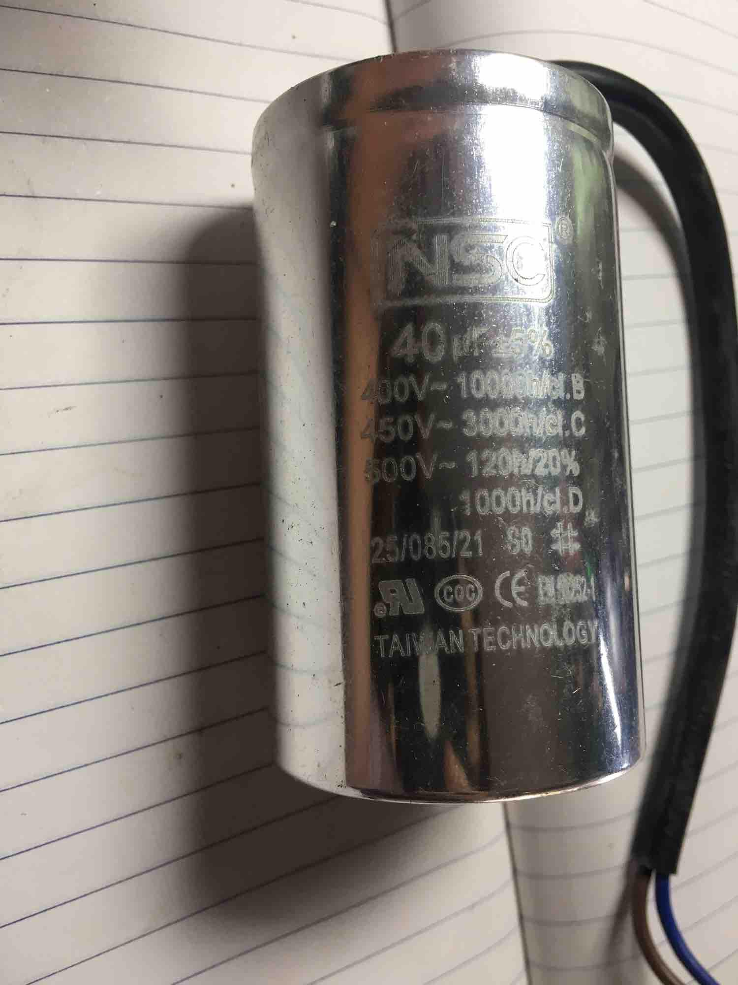 Tụ nhôm 40uf