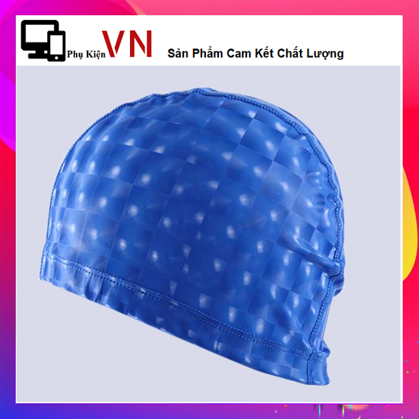 [HCM]⚡ Màu Ngẫu Nhiên ⚡ Nón Bơi - Mũ Bơi Chuyên Nghiệp Chất Liệu Cao Cấp ( Xanh Dương - Đen - Bạc )