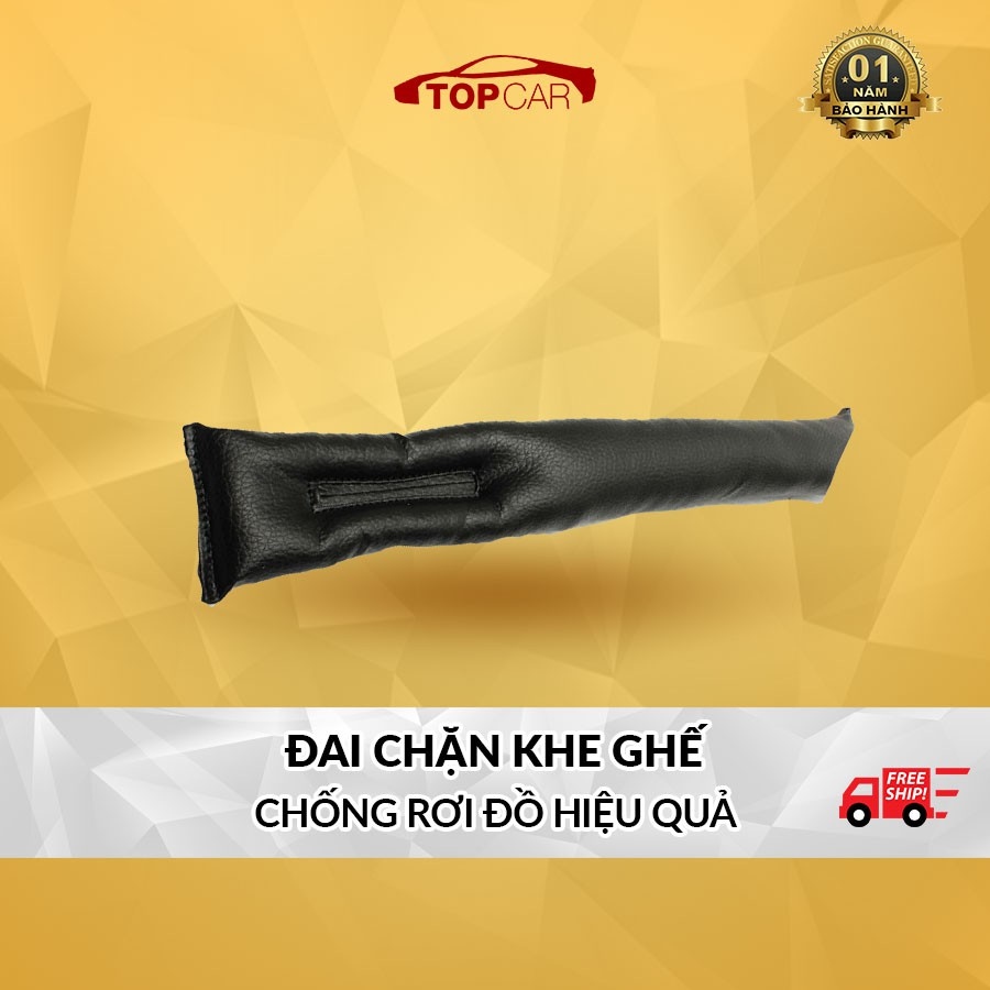 ⚡️Freeship 50k - Toàn quốc⚡️[SALE KHỦNG] Combo 2 Cái Đai Da Chặn Khe Ghế Và Hộp Số Ô Tô TI 238 Chống Rơi Đồ Xuống Gầm Xe HOT SALE