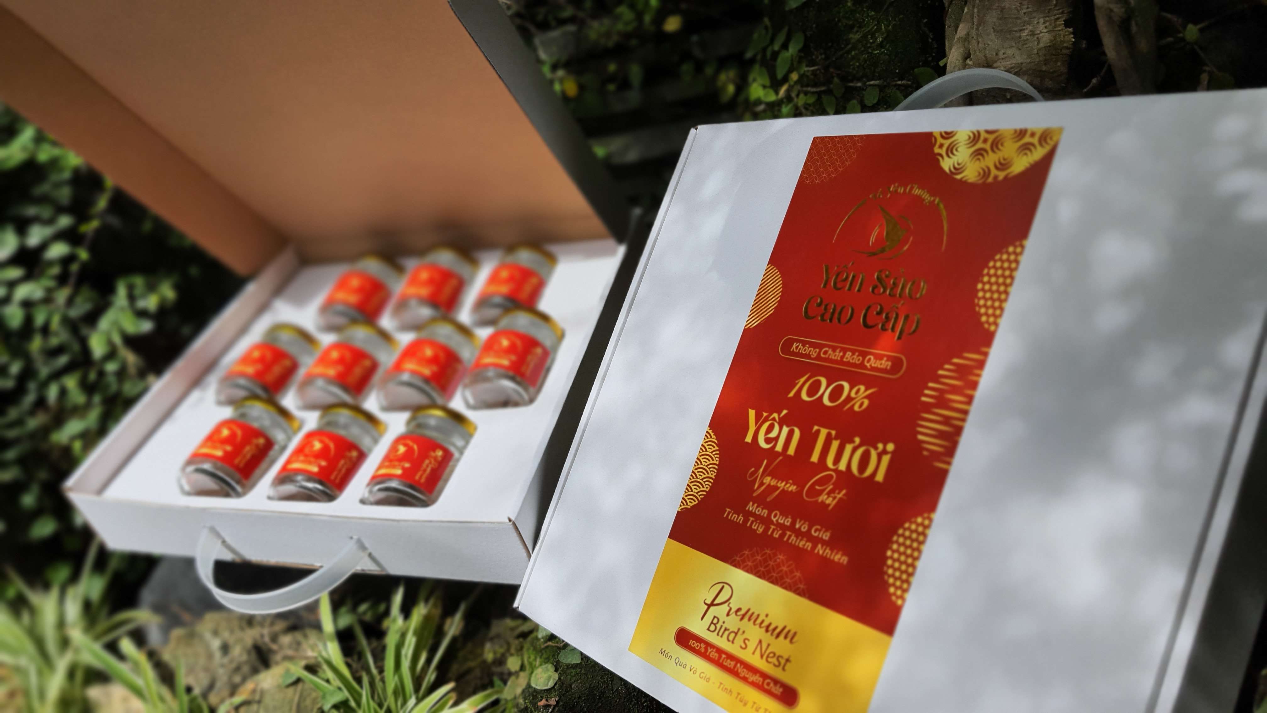 Combo 5 Hộp giấy cao cấp đựng 10 hủ yến