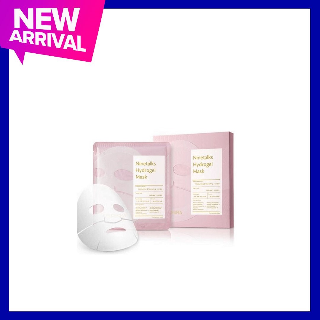 [HCM]Hộp 4 Miếng Mặt nạ thạch sinh học cấp ẩm đàn hồi căng bóng da Celderma Ninetalks Hydrogel mask