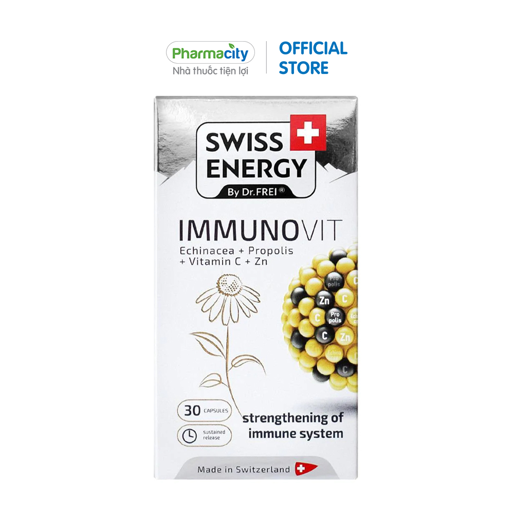 Thực phẩm bảo vệ sức khỏe hỗ trợ tăng cường miễn dịch Swiss Energy