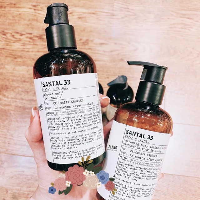 Sữa tắm Nước Hoa LELABO SANTAL 33