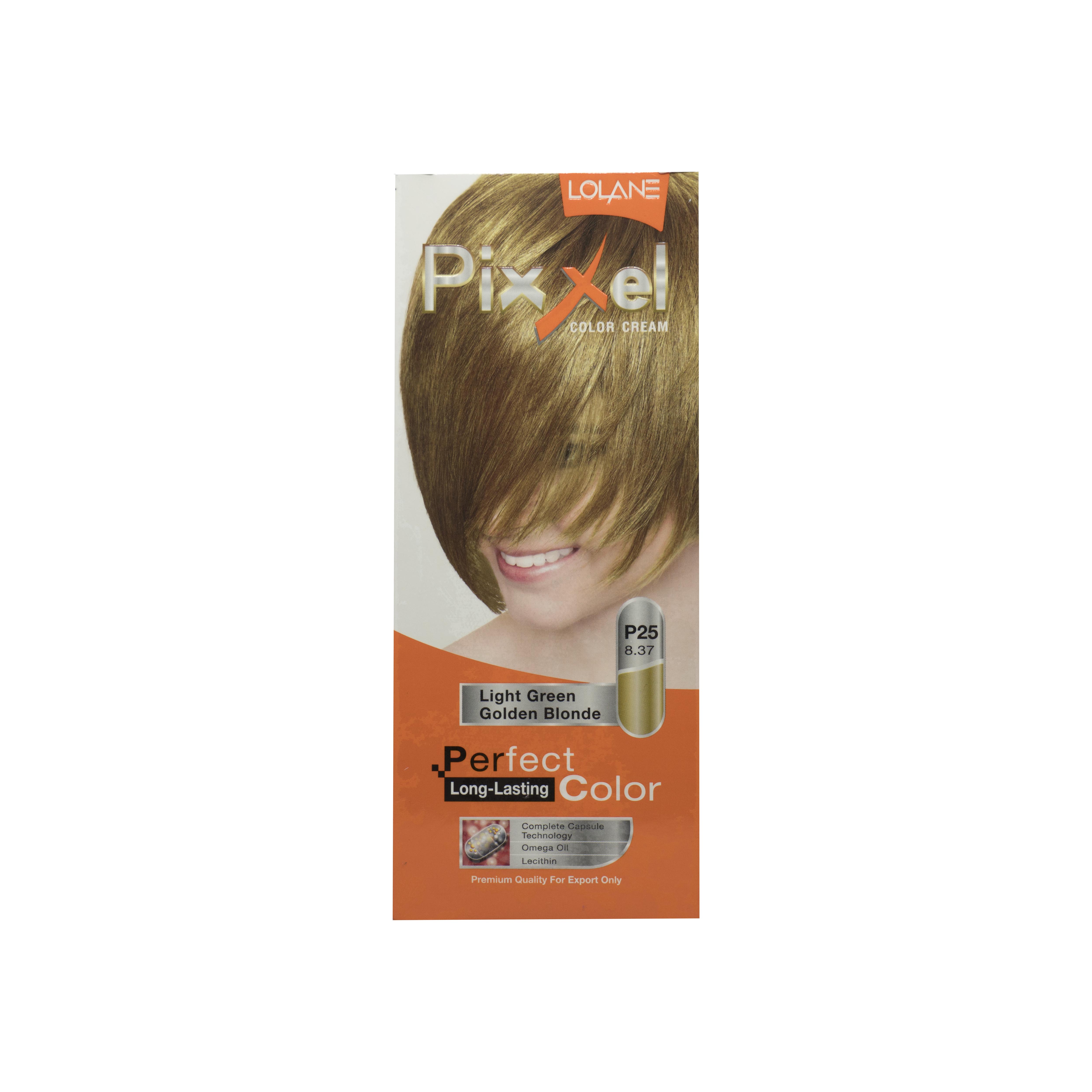 Thuốc nhuộm tóc màu vàng nhạt ánh xanh P25