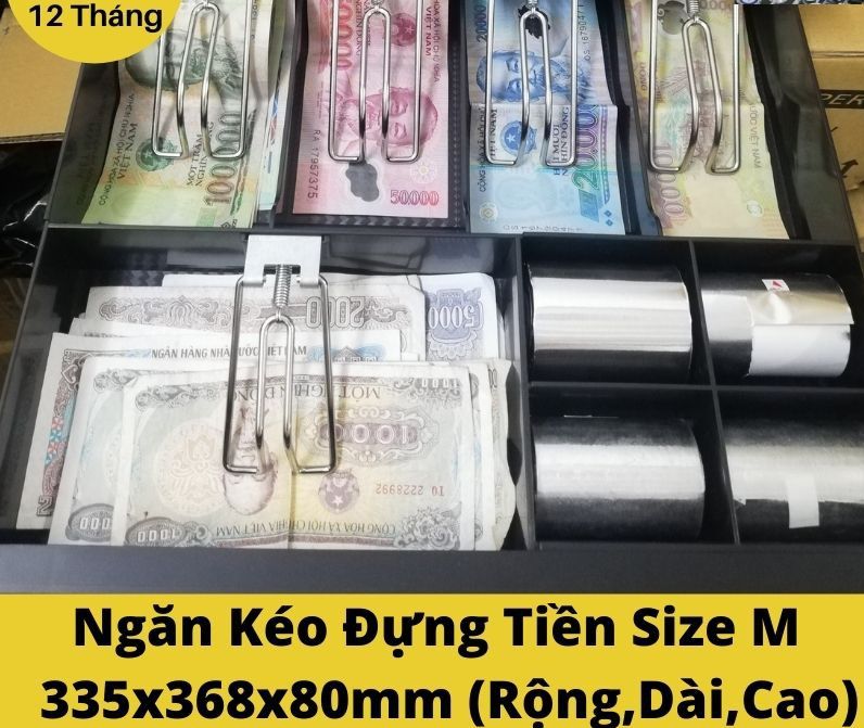 Ngăn kéo đựng tiền két đựng tiền thu ngân tự động roco rc-330