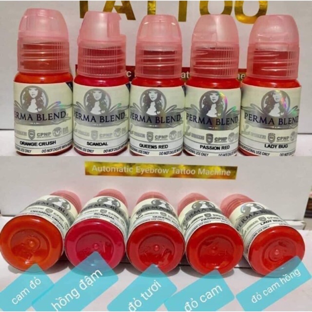 Mực perma blend hữu cơ mỹ