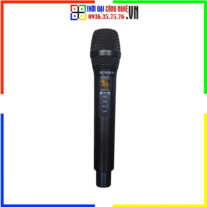 Micro acnos micar 3, không dây dùng cho ô tô, bluetooth 5.0, fm