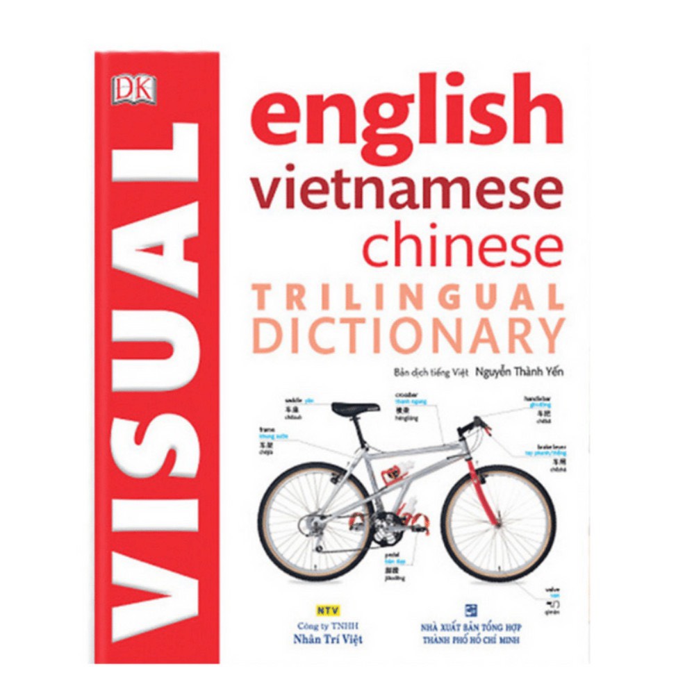 Sách-Visual English Vietnamese Chinese Trilingual Dictionary