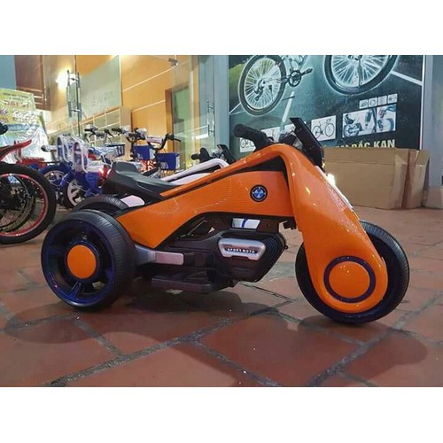 XE MÁY ĐIỆN CHO BÉ 6188  MÀU CAM