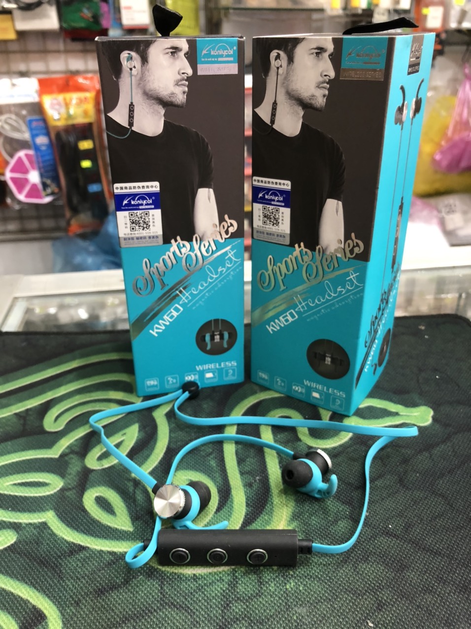Tai nghe bluetooth thể thao koniycoi kw60 cao cấp