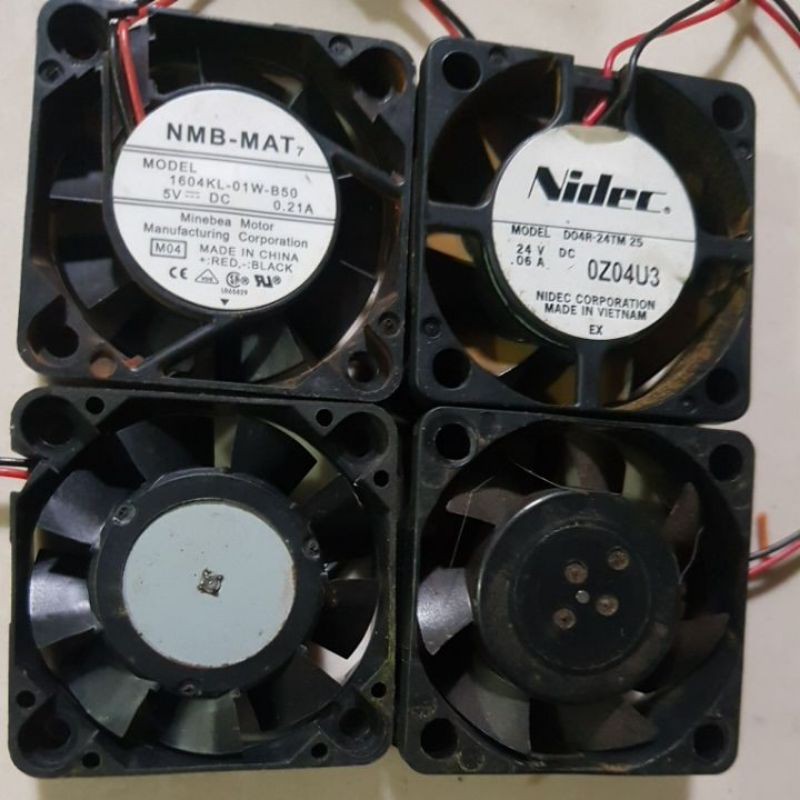 Quạt tản nhiệt 4x4cm 5v và 24v