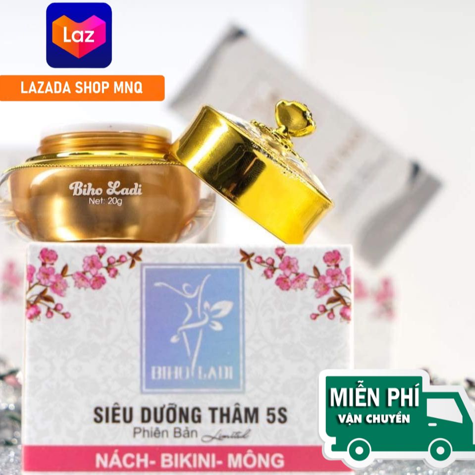 (Chính Hãng)Siêu Dưỡng Thâm 5S ( BIHO LADI) - ĐÁNH BAY MỌI VẾT THÂM NÁCH, BẸN, THÂM MÔNG, BIKINI, BỤNG, ĐẦU GỐI, CÙI CHỎ