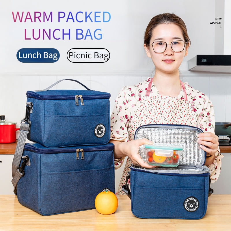 Anko Lunch Bag, Tiffin Bag for Office Men, Women & School Kids |  Polypropylene Office Lunch Bag for Lunch Boxes | Insulated, Leak-Proof |  Lunch Box Storage Bag for Men & Women|