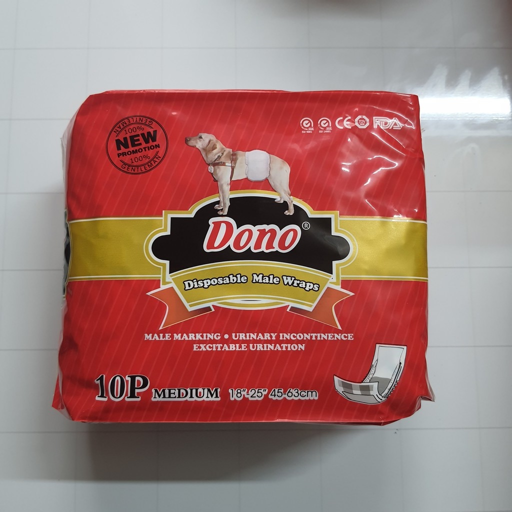 Bỉm Chó Đực Dono Bỉm Chó Siêu Thấm Hút An Toàn Cho Cún.