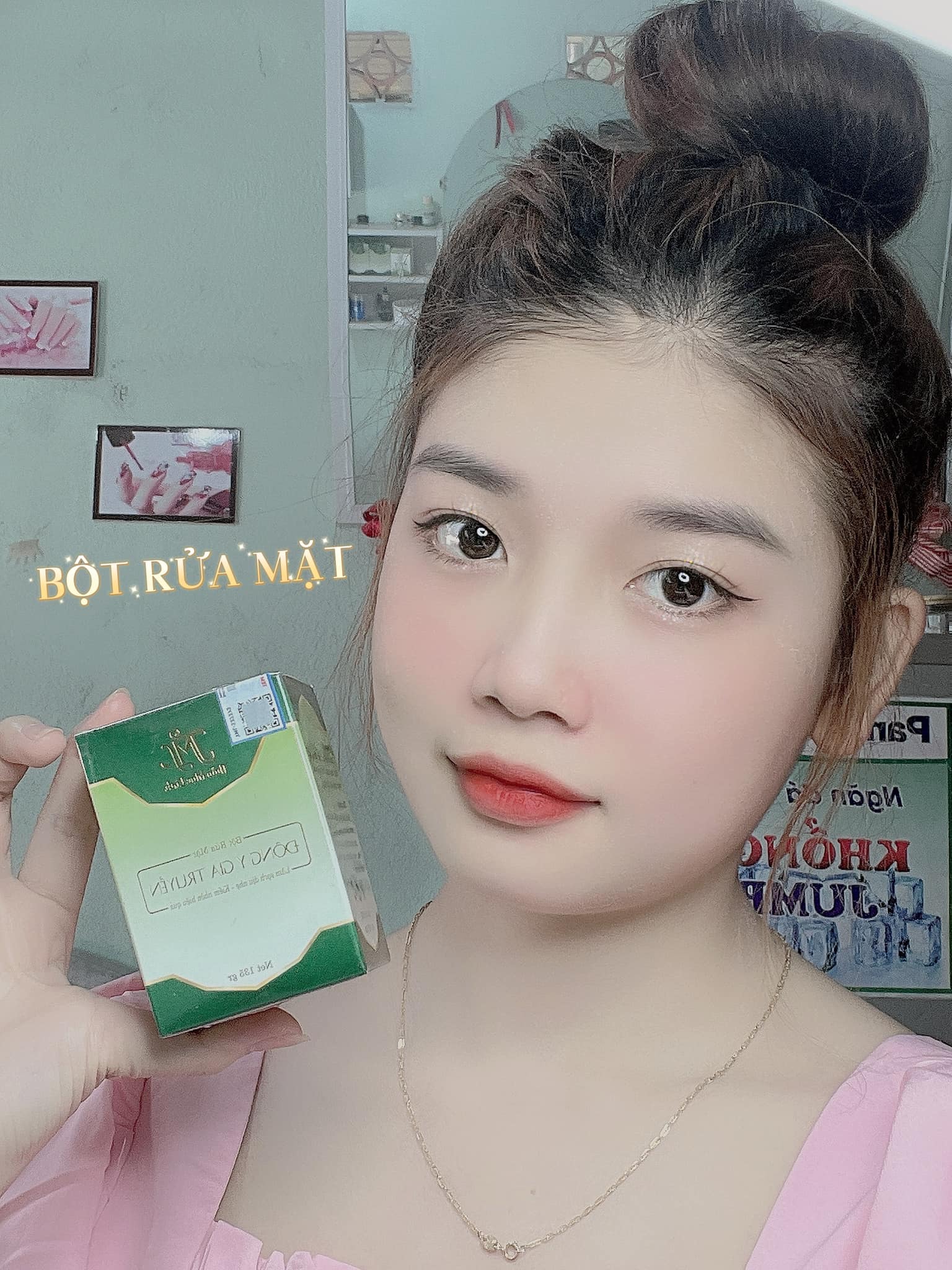 Bột rửa mặt thảo mộc thiên nhiên