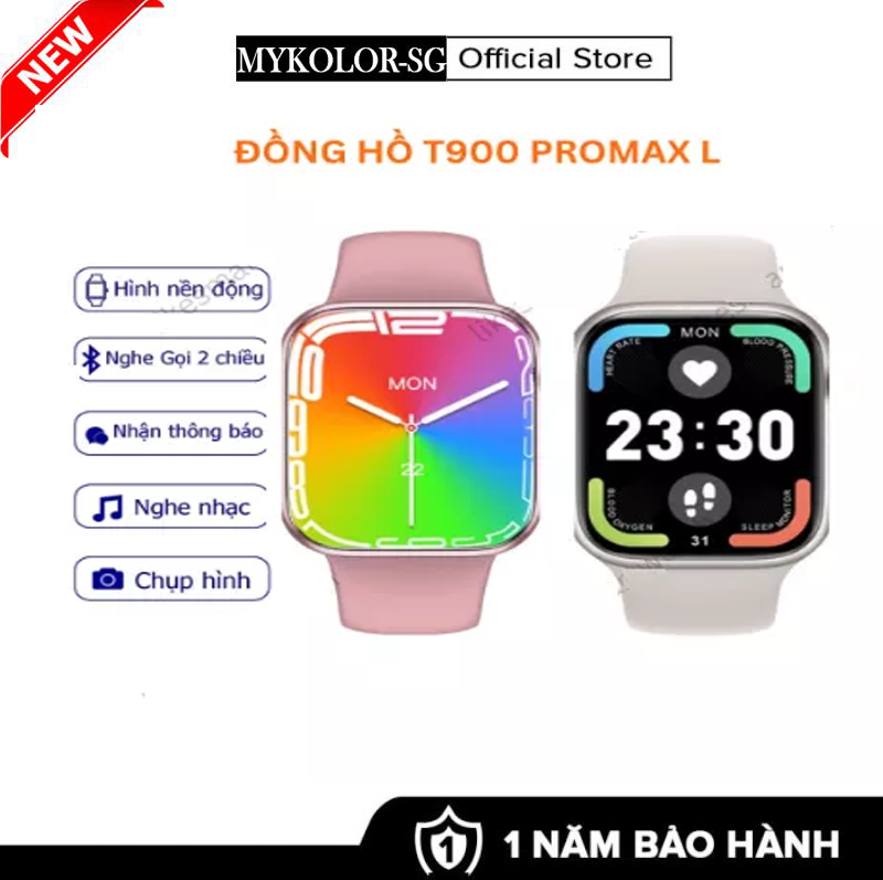 Đồng Hồ Thông Minh T900 Ultra 2023 T900 Iwo Series 8 Bt Gọi Điện Thoại Hệ Điều Hành Android Phone Pk I7 I8 Pro Max