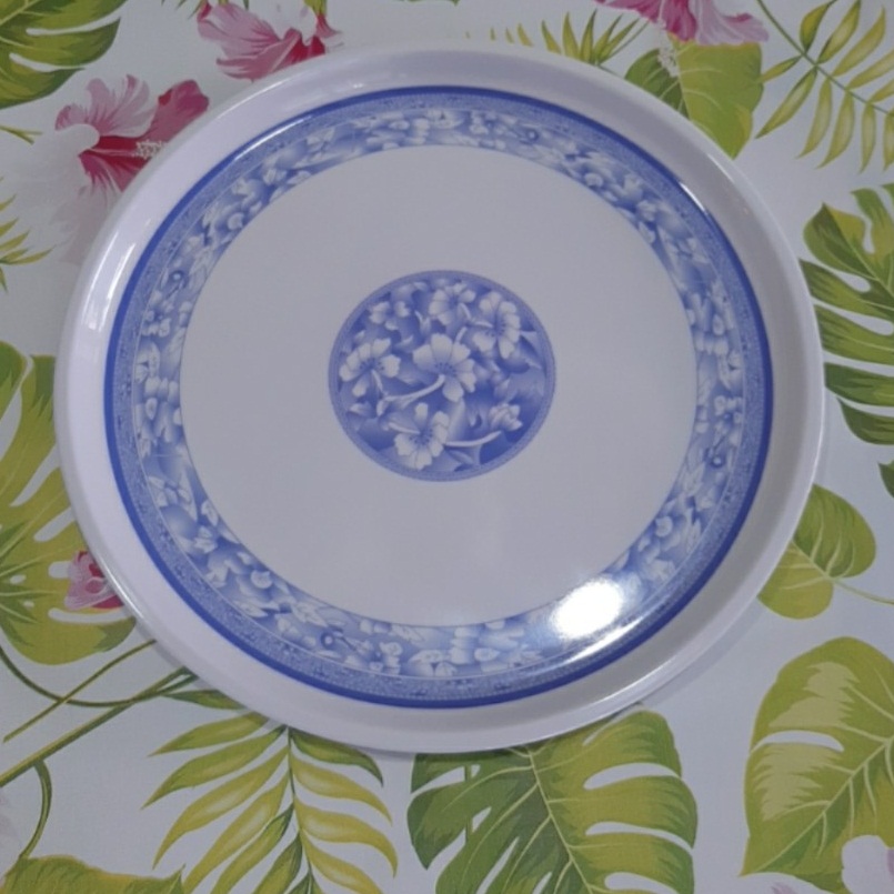 [HCM]Khay Nhựa Tròn Mâm Tròn Melamine KT40 -Cao Cấp- Sang Trọng