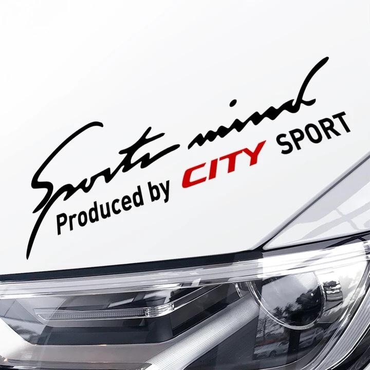 [HCM]Tem sport mind dán xe ô tô (City)