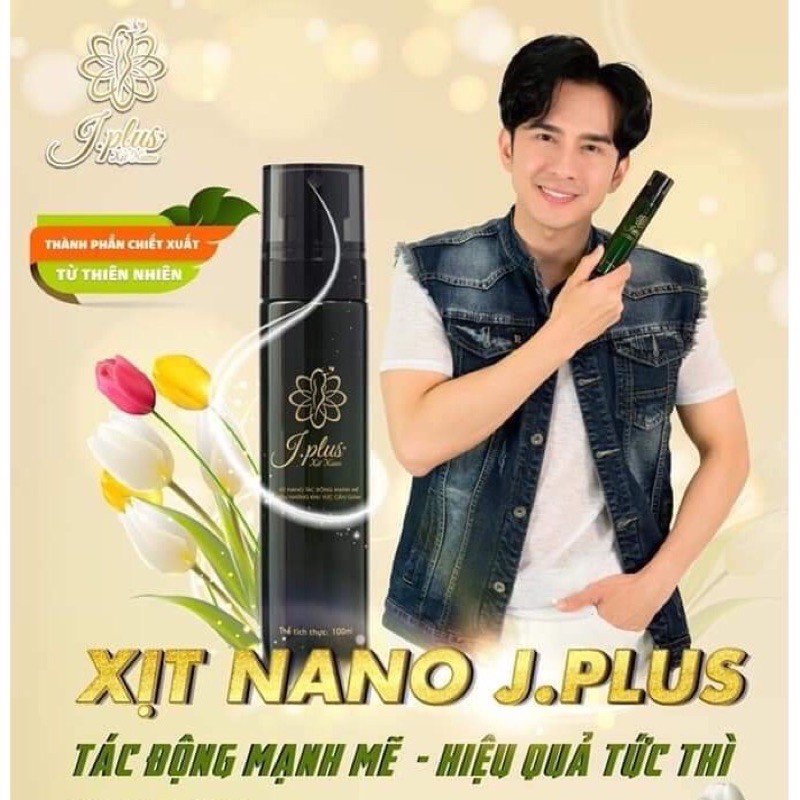Xịt Tan Mỡ Nano Jplus giảm cân an toàn hiệu quả