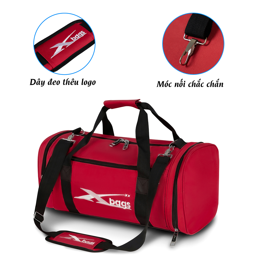 Túi đựng đồ tập gym cho nữ XBAGS XB 6002 túi du lịch thể thao giá rẻ (Túi thể thao có ngăn đựng giày)