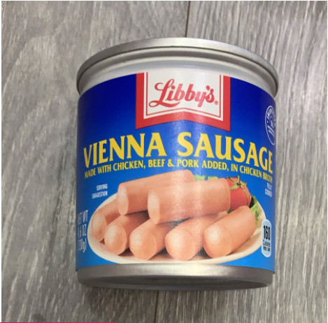 Xúc Xích đóng hộp LIBBY’S VIENNA SAUSAGE 130G CỦA MỸ