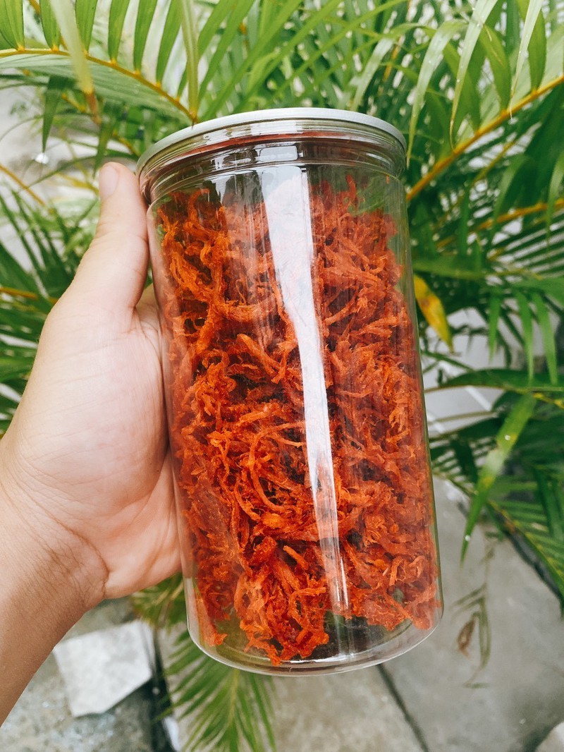 Bò mỹ gấc xé sợi khô 500g