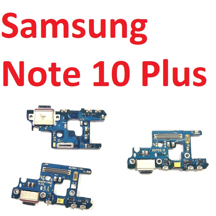 ️ cụm chân sạc samsung note 10 plus charger port board, bo main sạc
