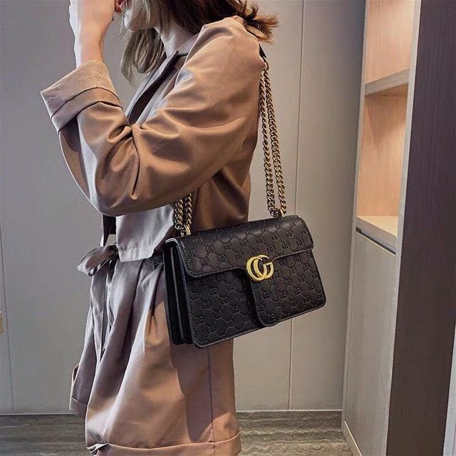 Túi xách nữ in vân chìm - size 25