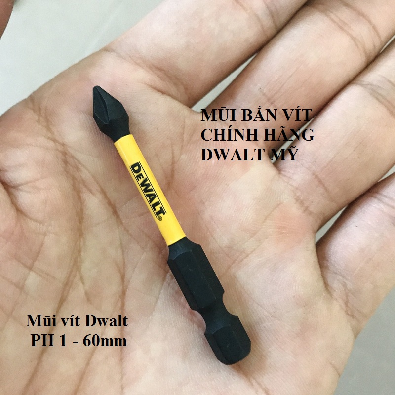 Mũi vít dewalt ph1 chính hãng nhập mỹ loại xịn