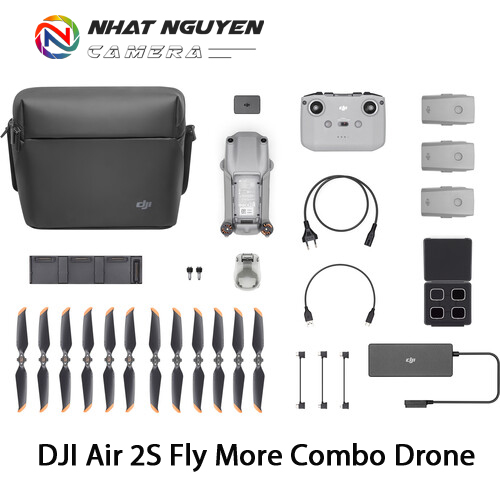 [HCM][Trả góp 0%] DJI Air 2S Combo Drone - Bảo hành 12 tháng