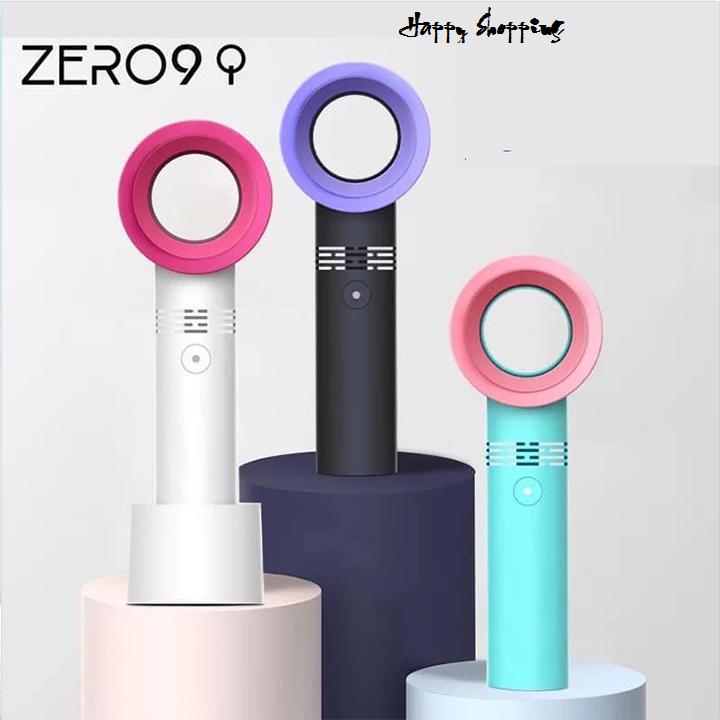 Quạt Không Cánh USB Cầm Tay Mini, Sạc Pin Với 3 Mức Điều Chỉnh