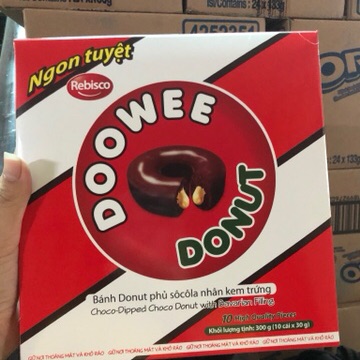 Bánh Donus hộp 300g vị sô cô la