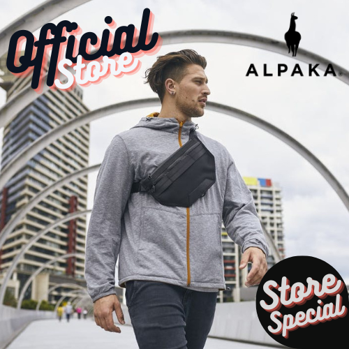 Alpaka atom x sling túi đeo chéo bao tử