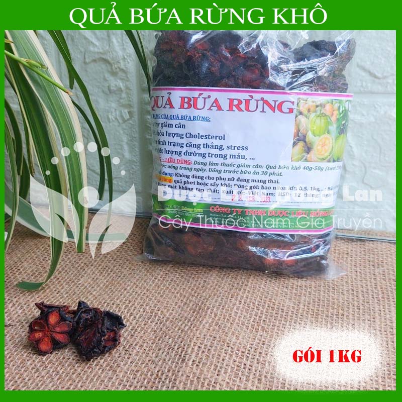 ✅ 1kg quả bứa rừng khô