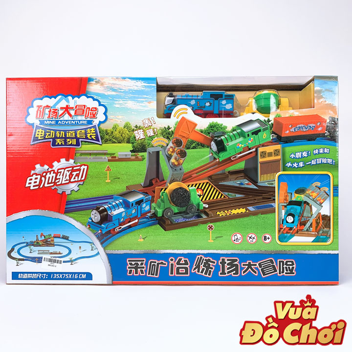 Bộ đồ chơi lắp đường tàu thomas