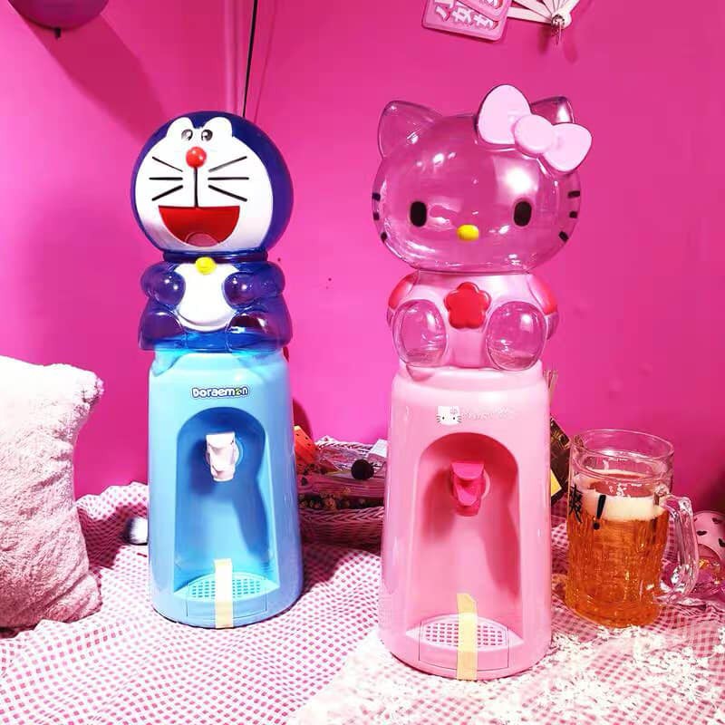 Bình lọc nước mini cho trẻ em hình thú siêu hót có vòi lấy nước