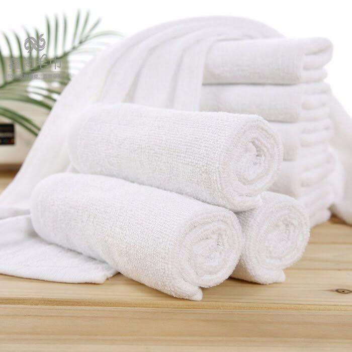 Combo 5 khăn tắm gia đình, khách sạn kích thước 50x100cm - 100% cotton