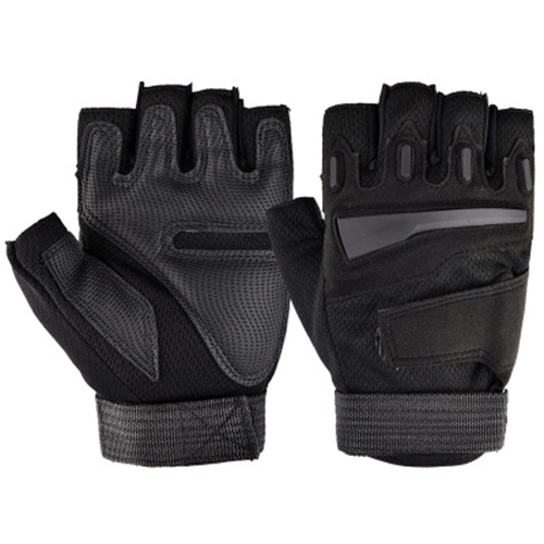 Găng tay phượt hở ngón, tập gym, thể thao chống nắng chạy xe công nghệ