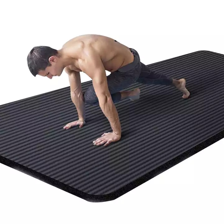 Thảm Tập Yoga Chuẩn NBR 15mm Chống Trơn Trượt