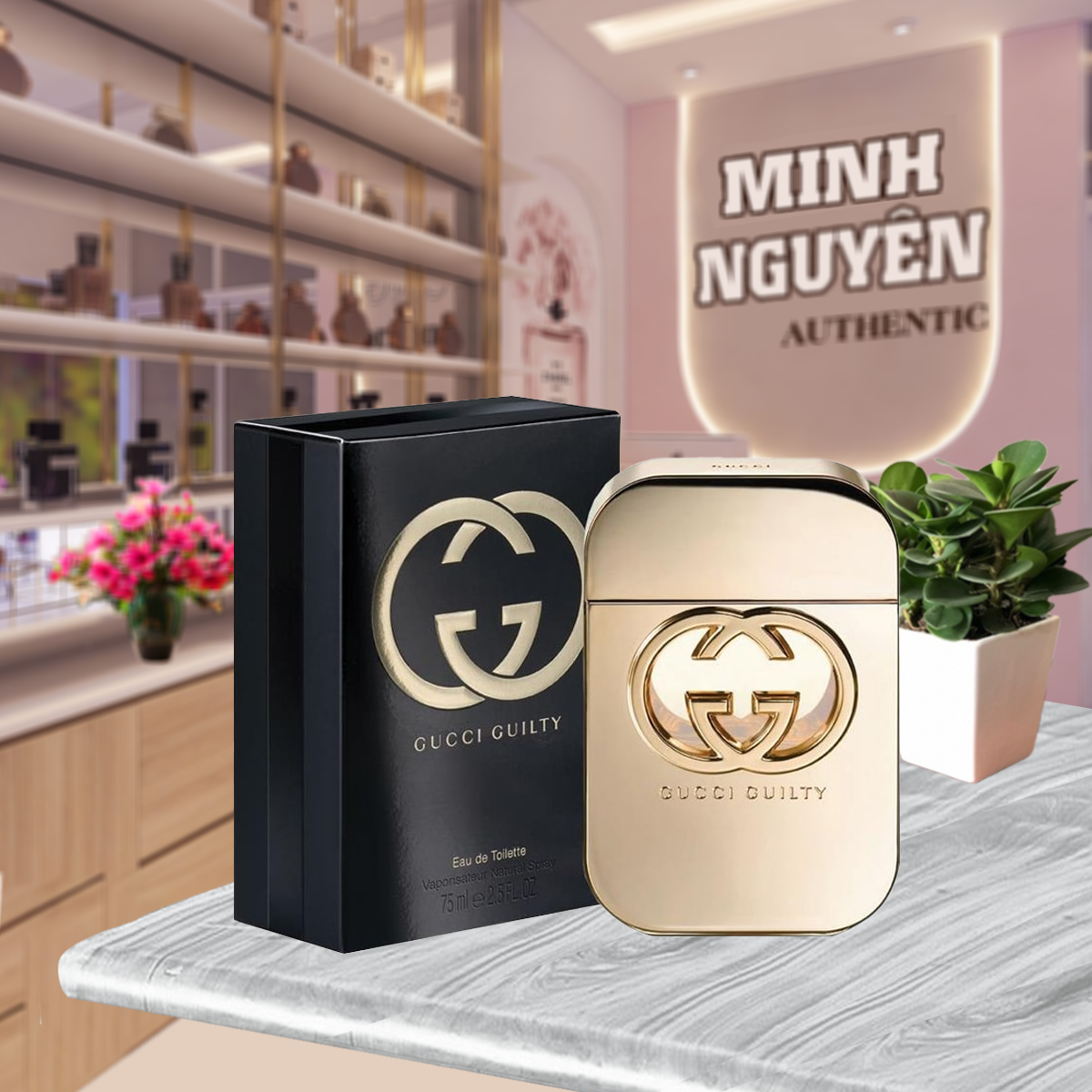 Nước hoa nữ guilty edt 75ml của pháp