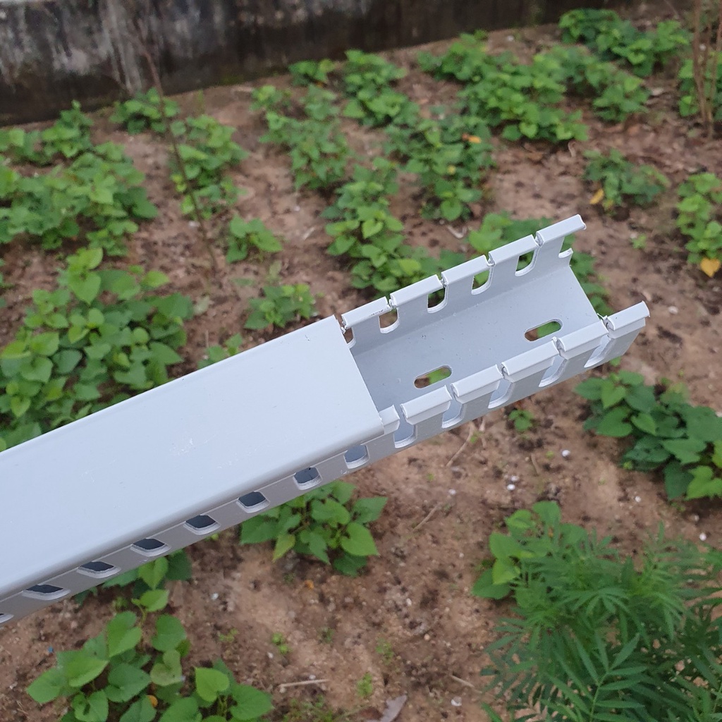 Máng điện nhựa máng răng lược đi dây điện nhiều size chiều dài 85cm