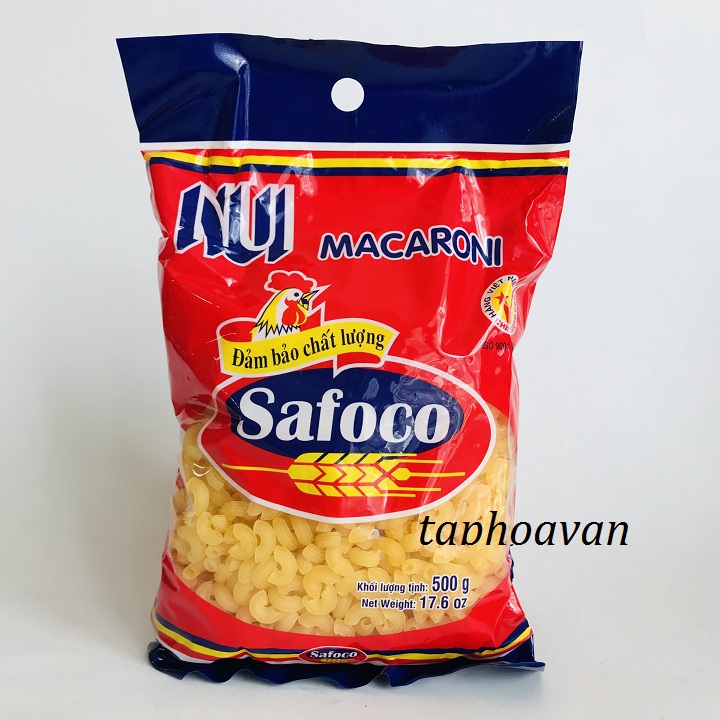 Nui chữ c safoco 500gr