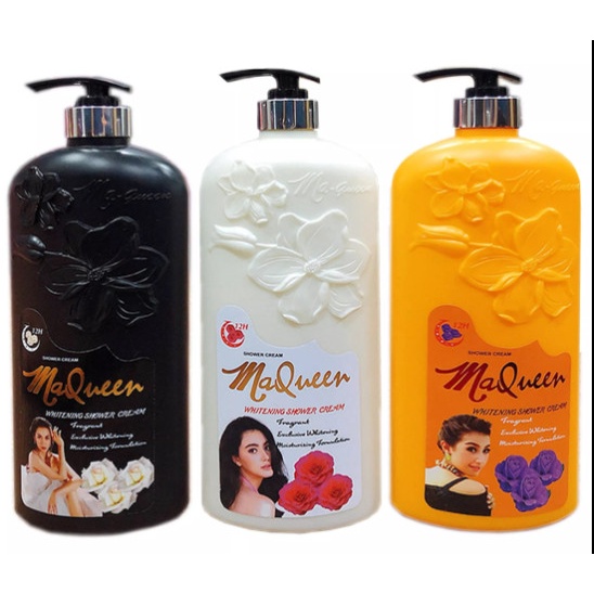 Sữa tắm thái lan maqueen 1200ml trắng da toàn thân hương thơm nước hoa hồng dưỡng ẩm